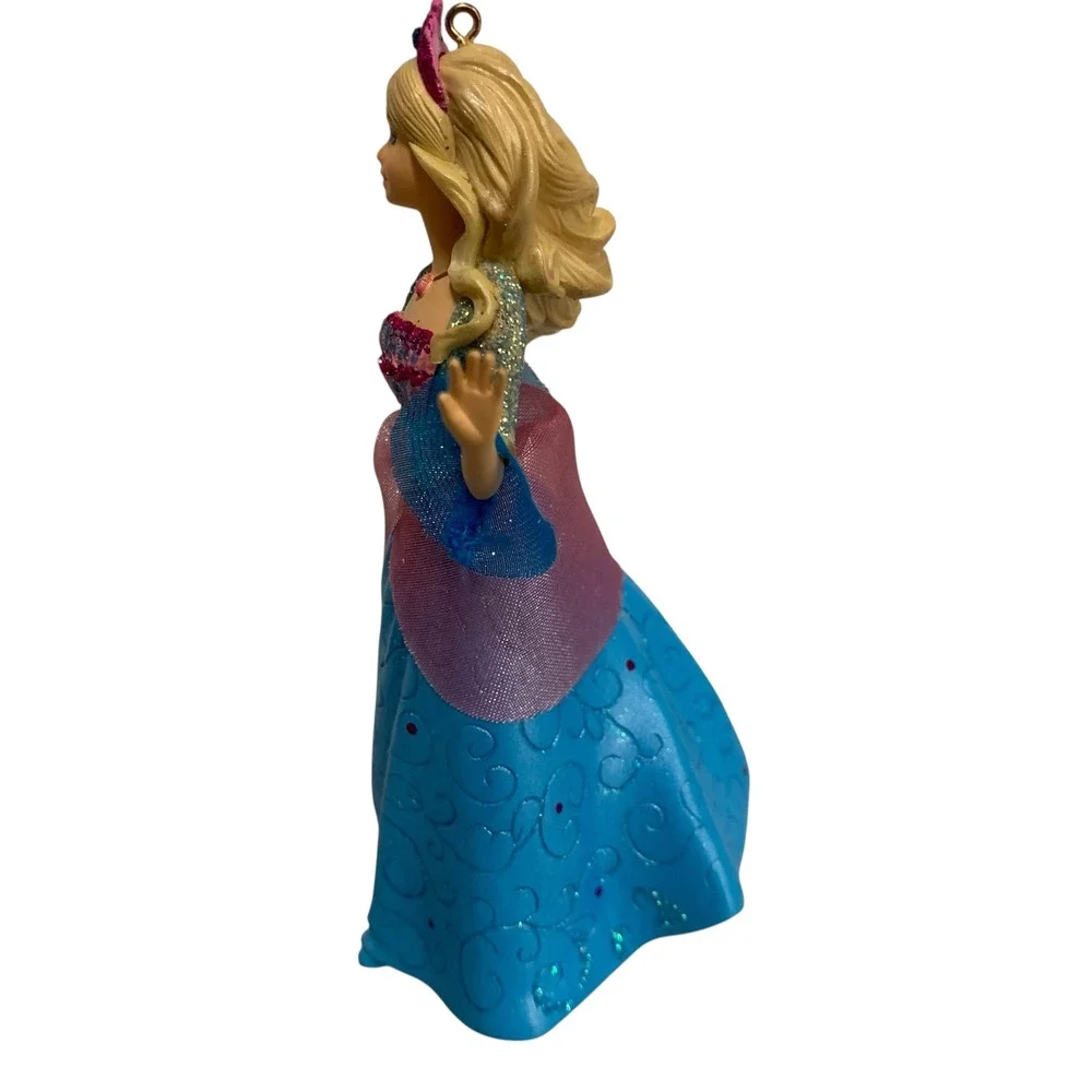 Rare 2007 Hallmark Barbie as Rosella Island Princess Ornament with Box